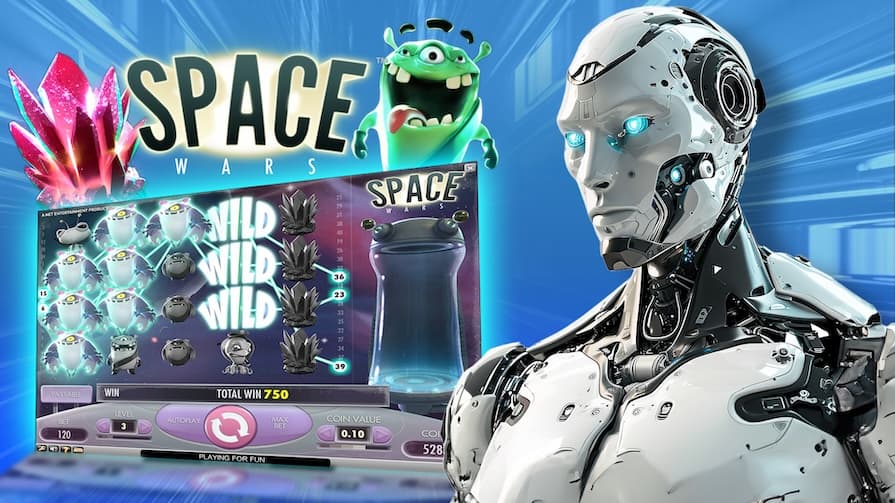 Space Wars slot machine — DEMO game