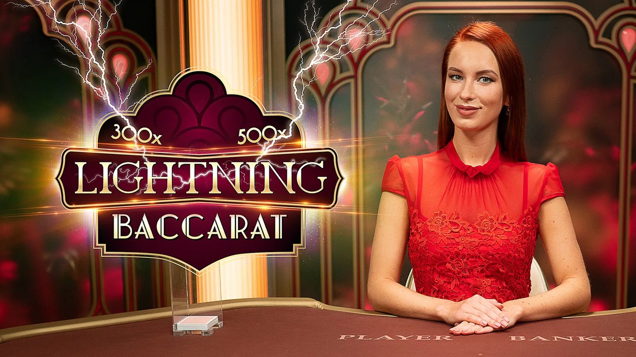 Lightning Baccarat (from online provider Evolution Gaming)